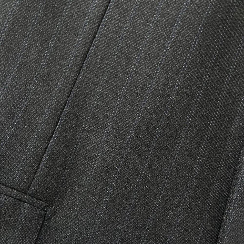 Ermenegildo Zegna 100% Wool Men's Pin Stripe Blazer Suit Jacket - Large - Picture 7 of 7